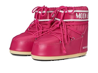 MOON BOOT Icon Low Nylon Boots Bougainvillea