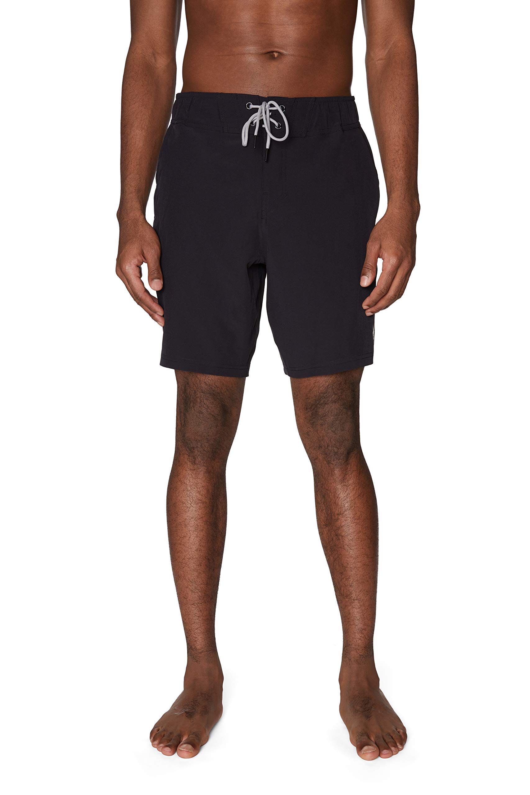 Spyder Men's Swim Trunks, Stretch, Quick-Dry, 9” Inseam Board Shorts, UPF+, Pockets, Brief Liner, Deep, XXL