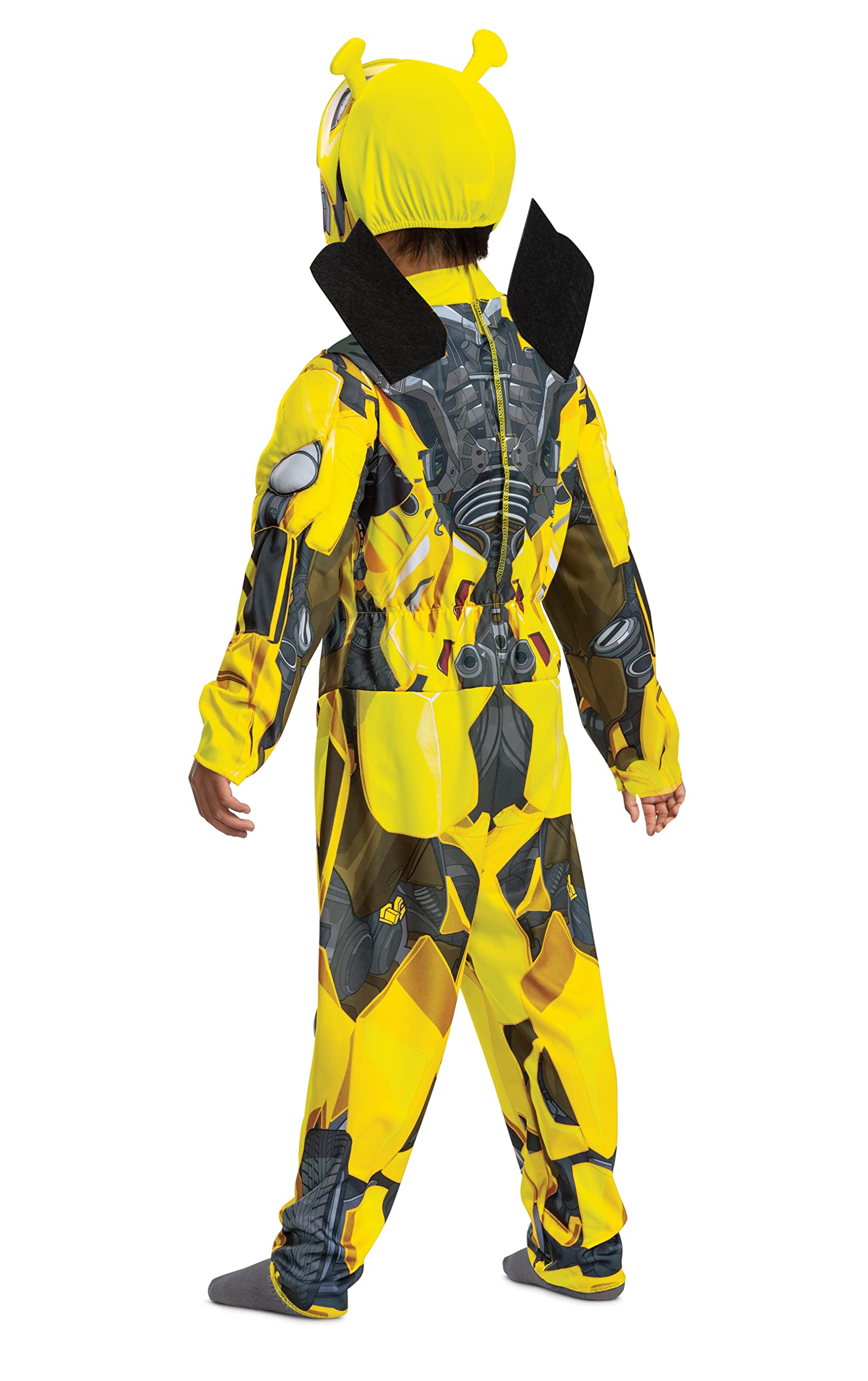 Disguise Bumblebee Toddler Costume, Official Transformers Rise of the Beasts Muscle Padded Costume and Mask trajes para niñosNiños