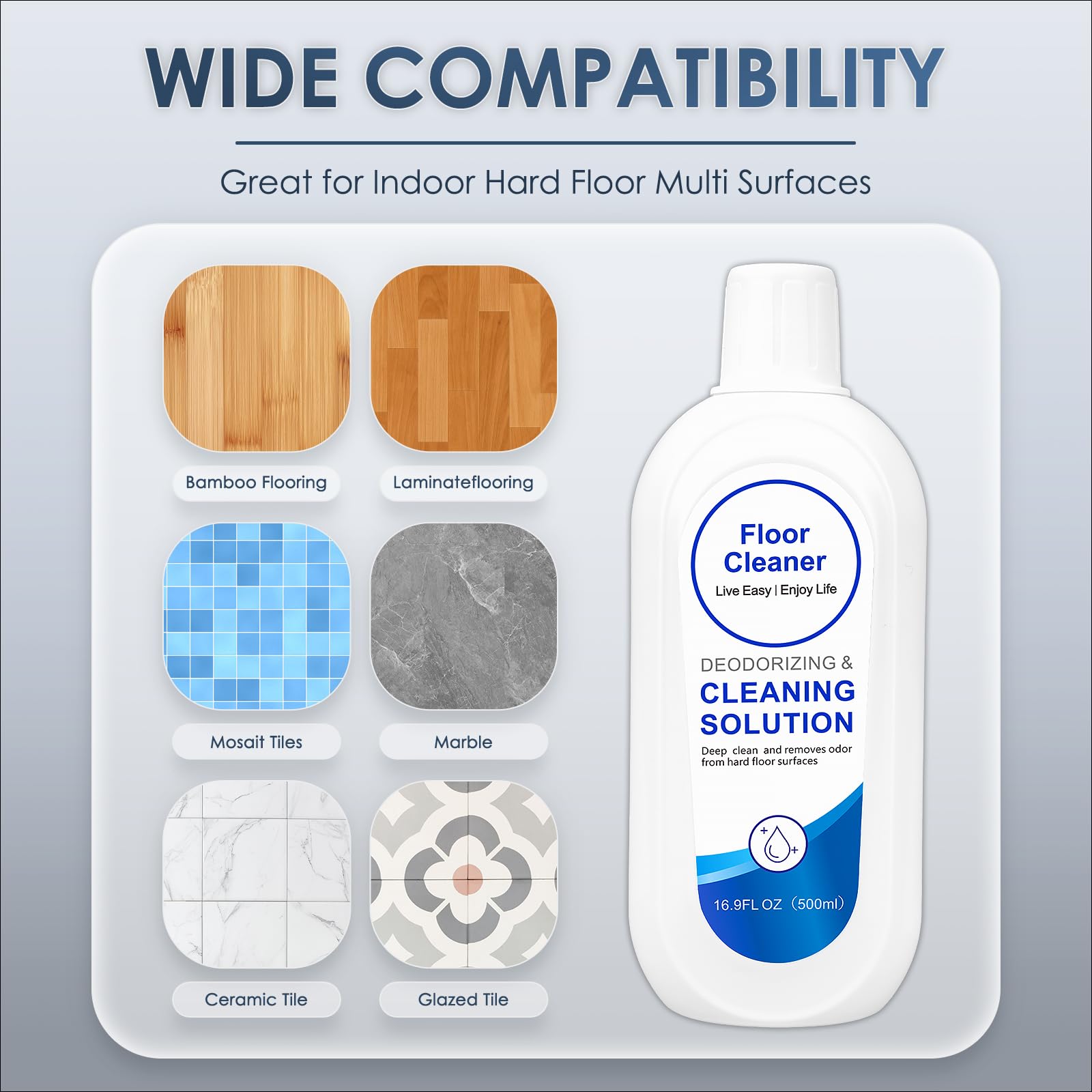Solución limpiadora de suelos compatible con Tineco S3, S5, S7 y S9 Artist. Limpiador de suelos profesional apto para todas las aspiradoras Tineco inalámbricas de uso en seco y húmedo (500 ml x 2).