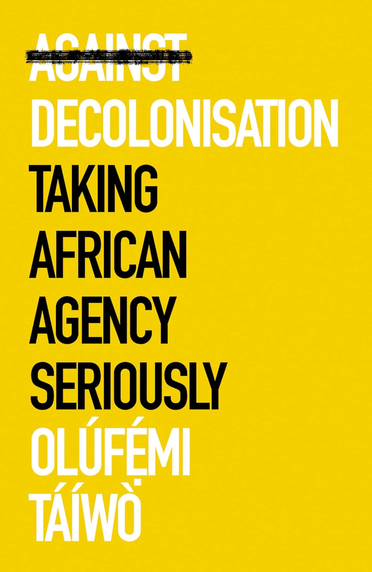Cover of Against Decolonization
