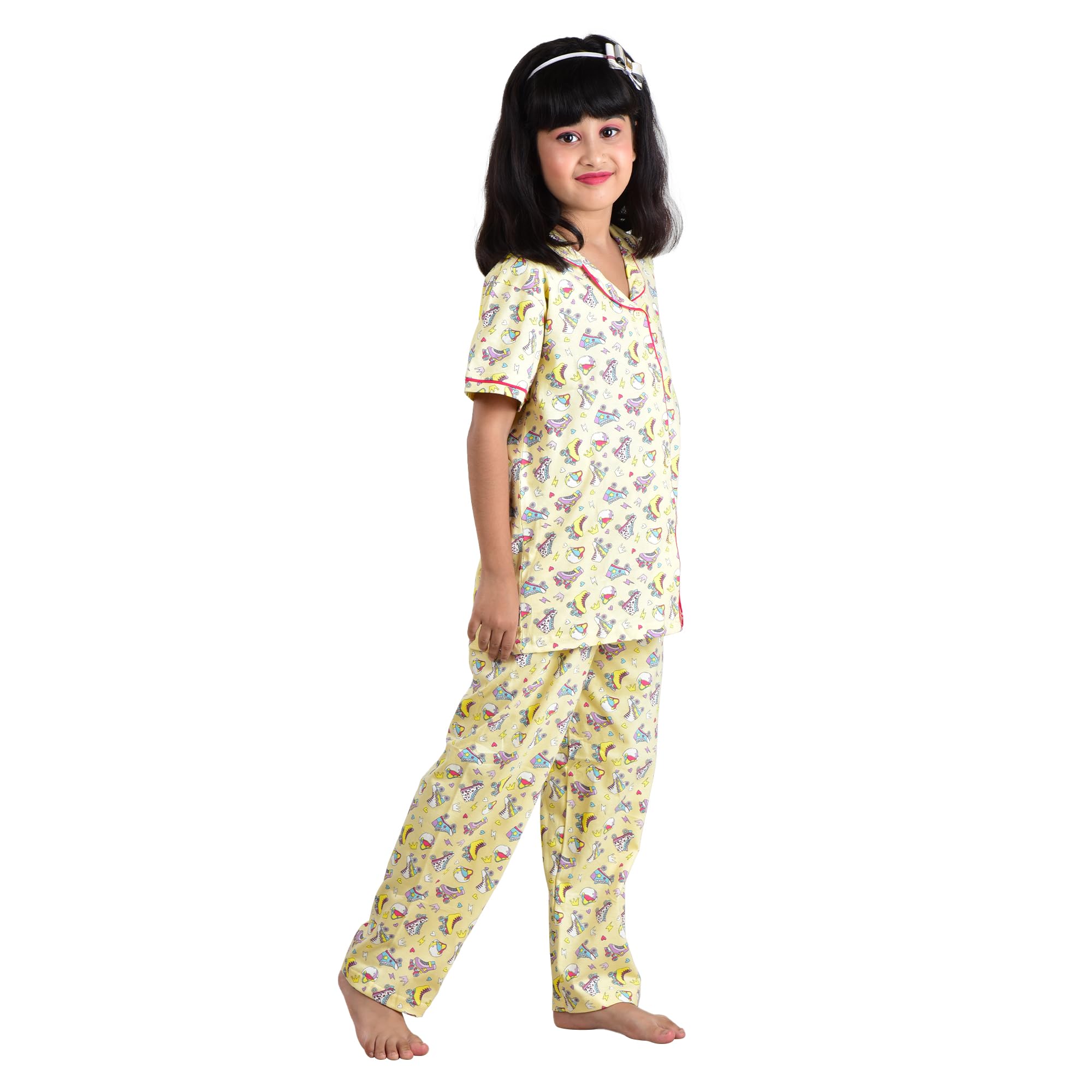 Clothe Funn Set da notte in cotone per ragazza
