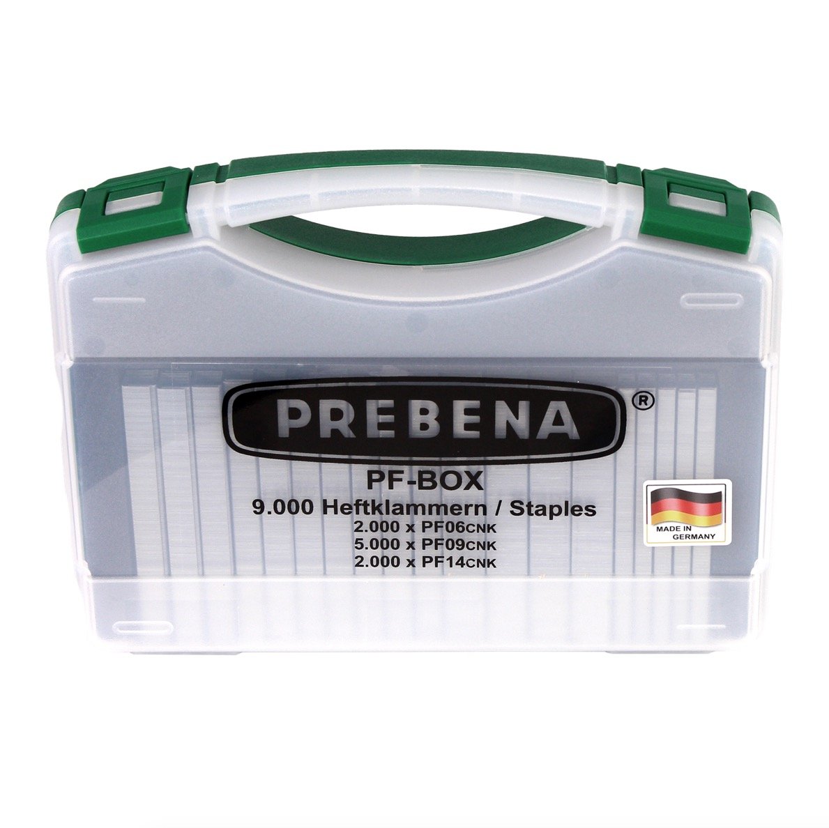 Prebena DNPF16 Zszywacz pneumatyczny + zszywki PF-BOX 9.000