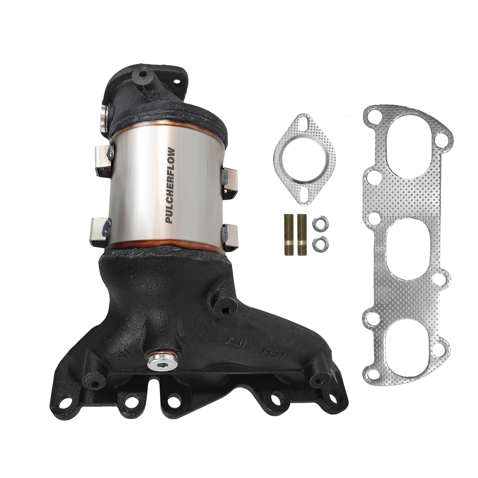 Amazon.com: PULCHERFLOW Right Catalytic Converter Compatible with 2007 ...