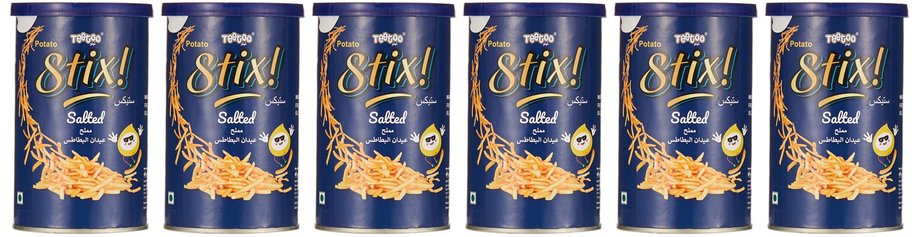 Teetoo Salted Stix 6 x 45 g