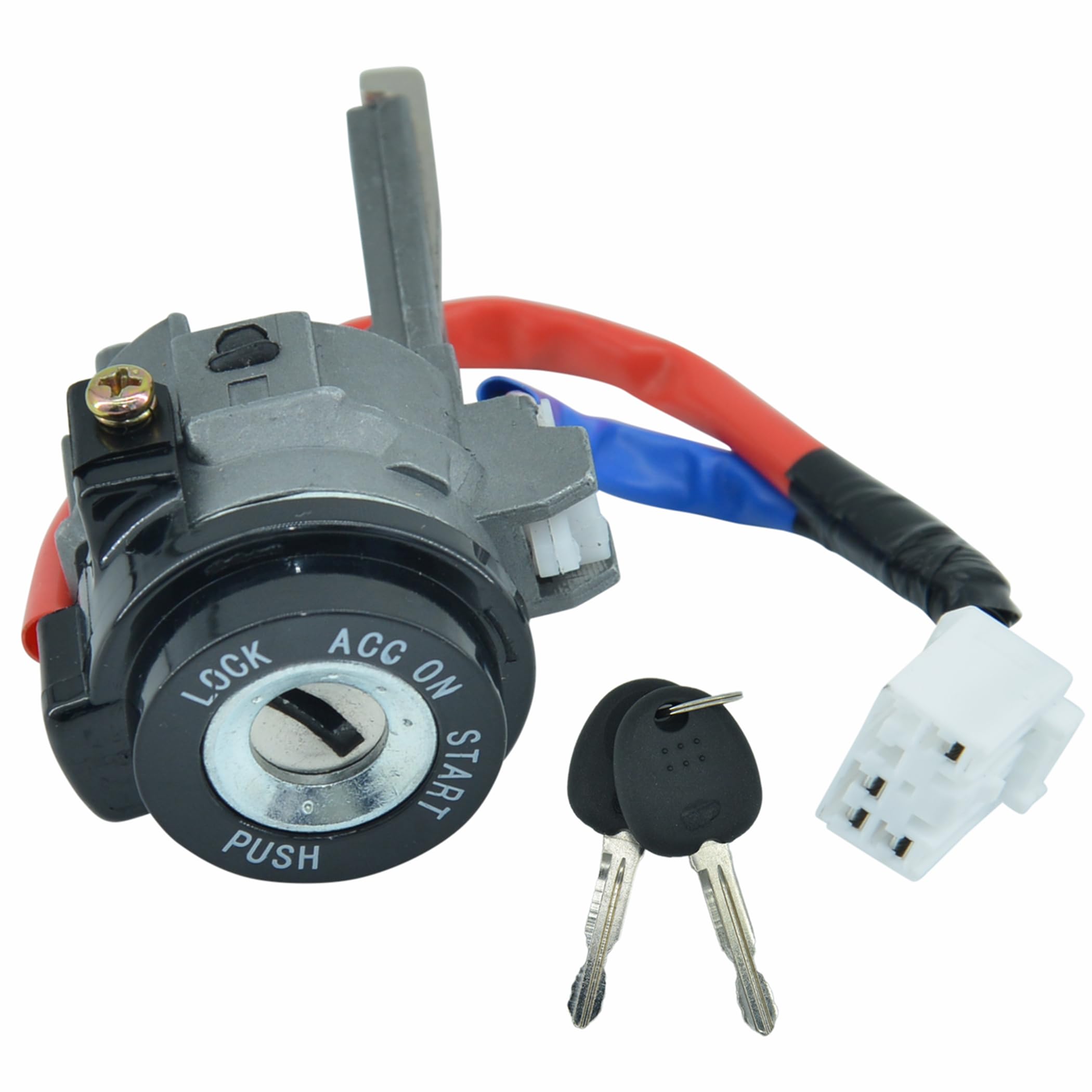 Ignition Lock Cylinder Switch with 2 Keys Compatible with 2011-2015 Hyundai Elantra Replace 81910-3XA00