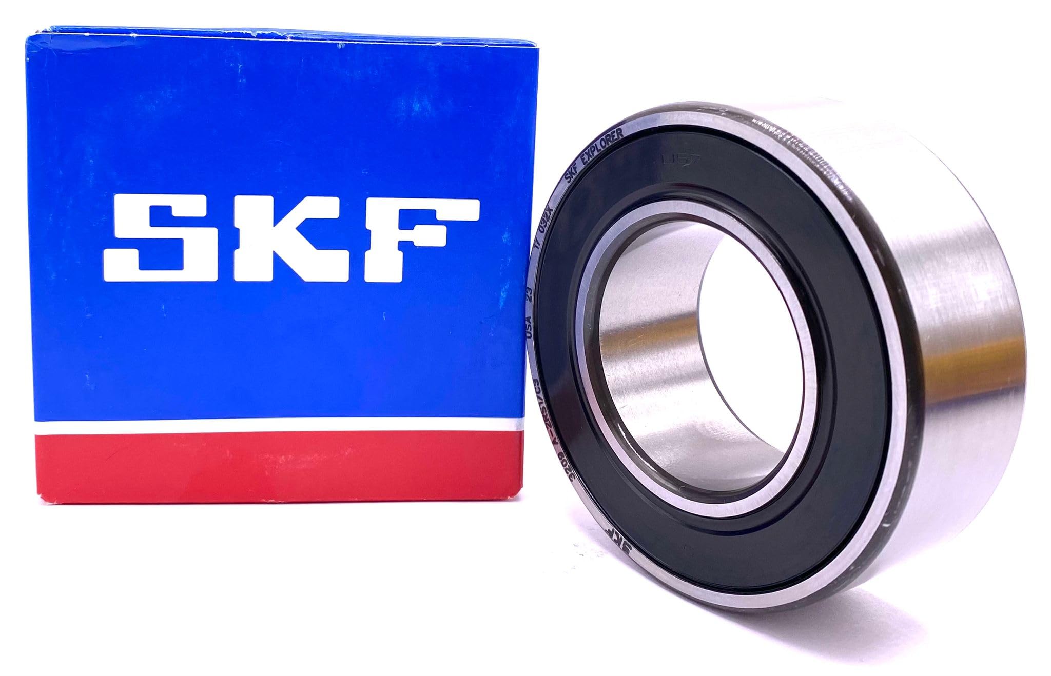 SKF 3309 A Double Row Angular Contact Ball Bearing - 45x100x39.7 Mm