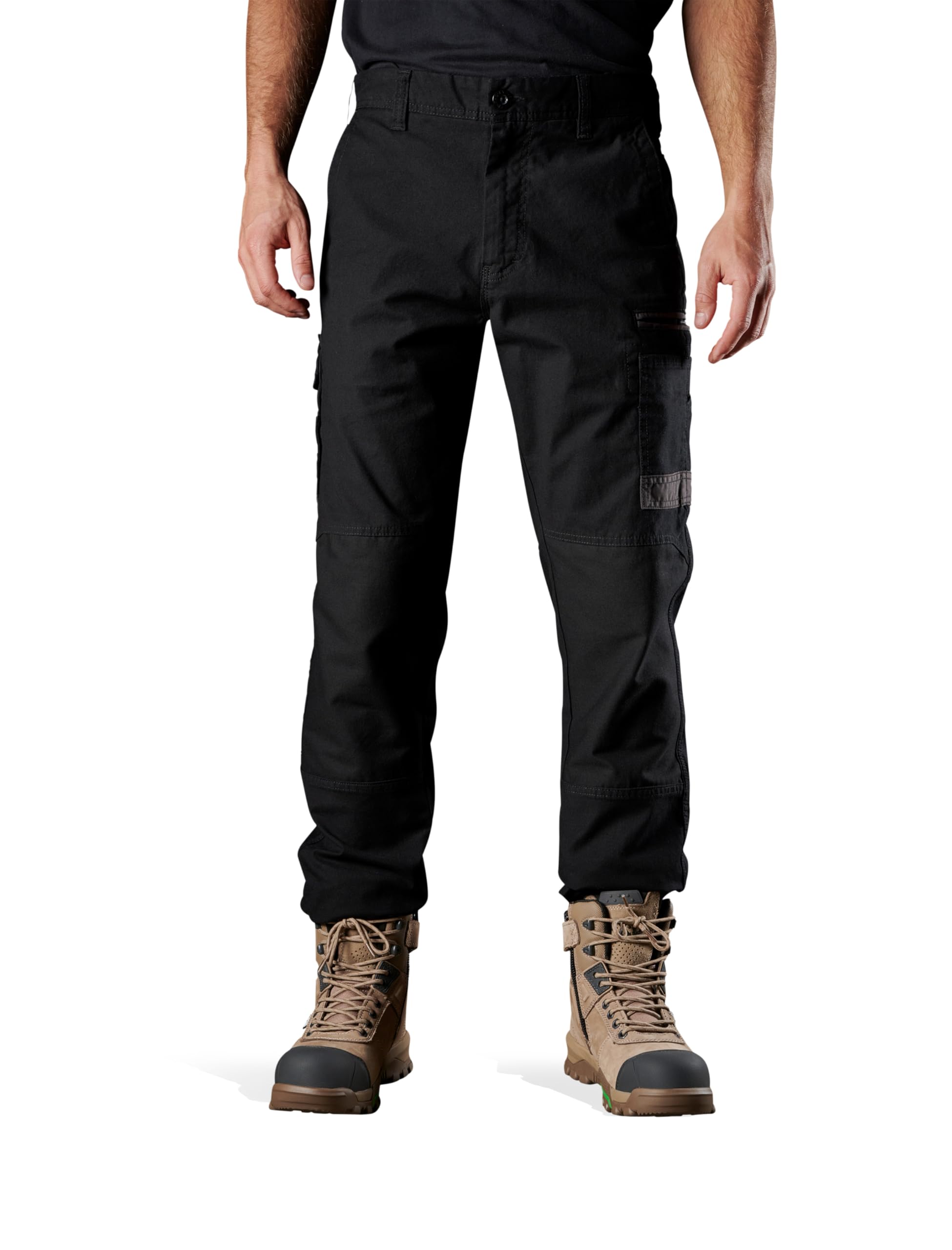 FXD Men's WP.3 Stretch Work Pant, Black, 34