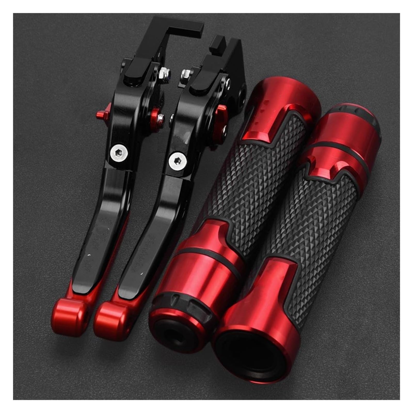 Ouvecr V Motorbike Brake Levers For Kawasaki For Z800 2013-2017 Motorcycle Adjustable Aluminum Brake Clutch Lever Handlebar Hand Grip End(V)