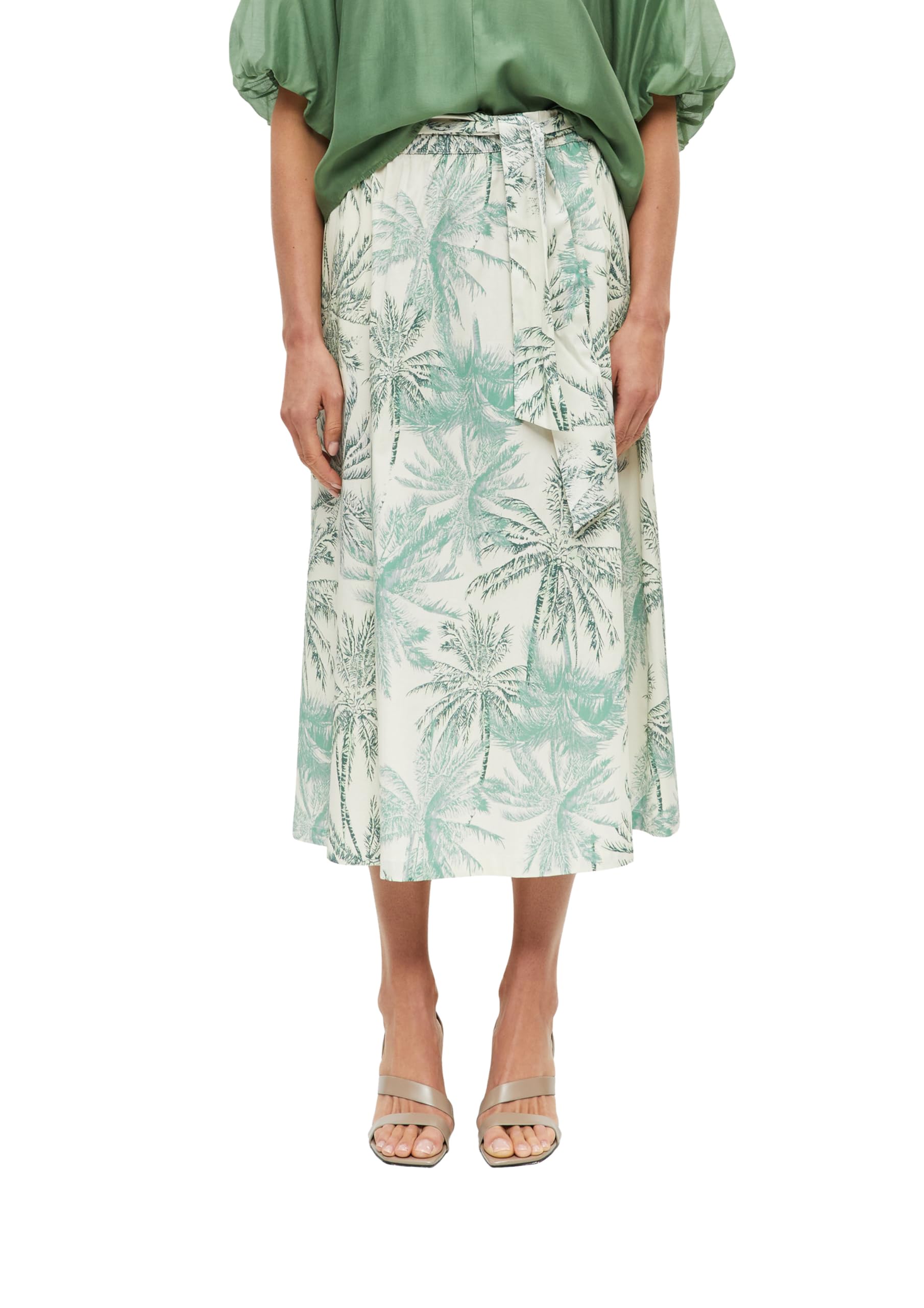 s.Oliver Black Label Women's Skirt 2178599 04A1 Cream 42