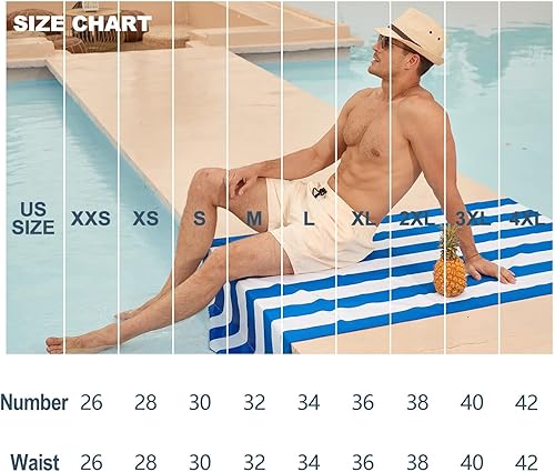 Vista 7 de BRISIRA - Traje de baño para hombre, de secado rápido, con entrepierna de 5 pulgadas, con forro de compresión y bolsillo con cremallera