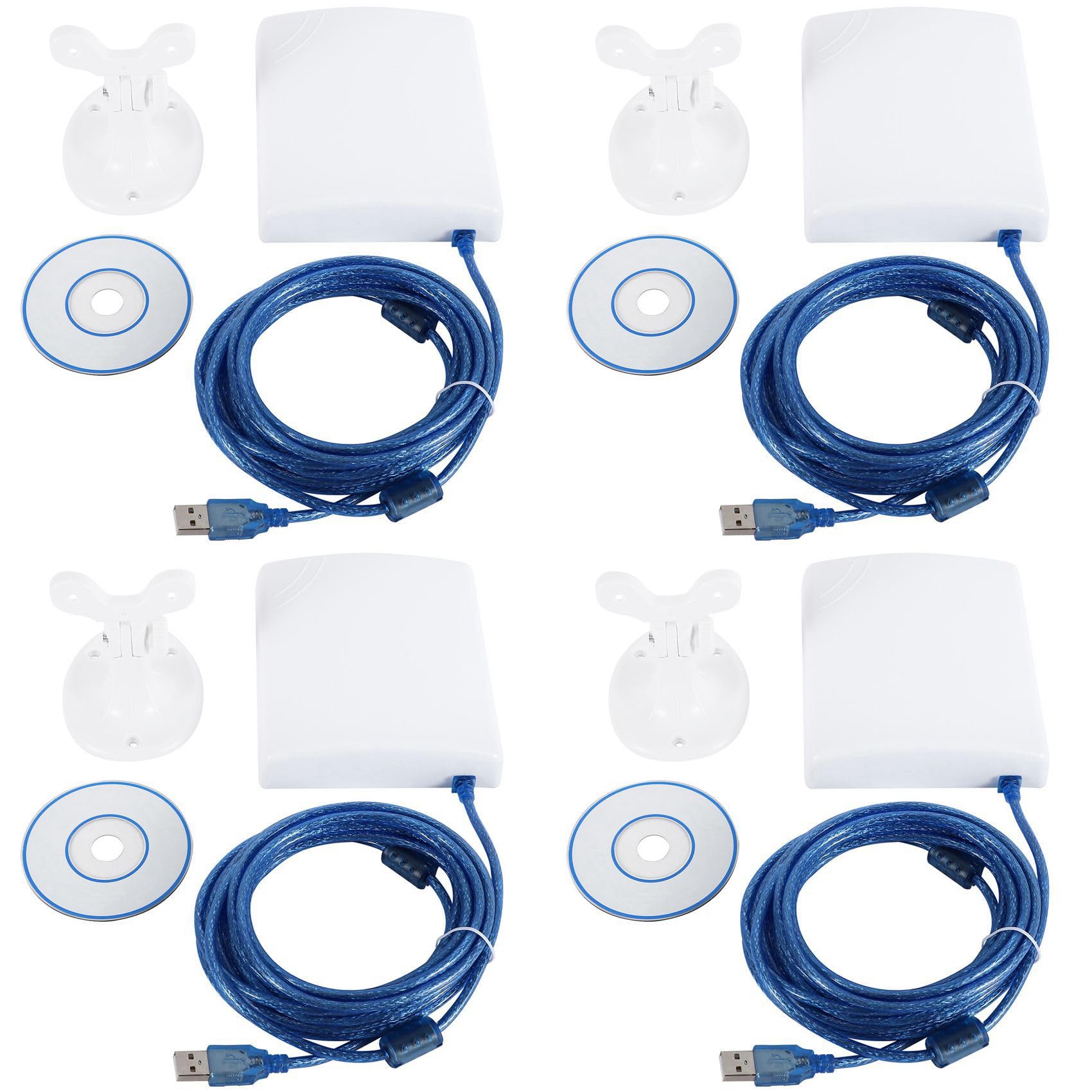 4X 150Mbps Haut Gain 14DBi Antenne 5M Câble Sans Fil USB Adaptateur Haute Puissance Extérieure Étanche Longue Portée Wifi Récepteur