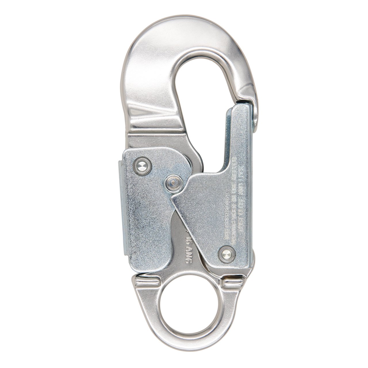 ProClimb Forged Aluminum Double-Lock Gate Captive Eye Snap Hook 23 kN