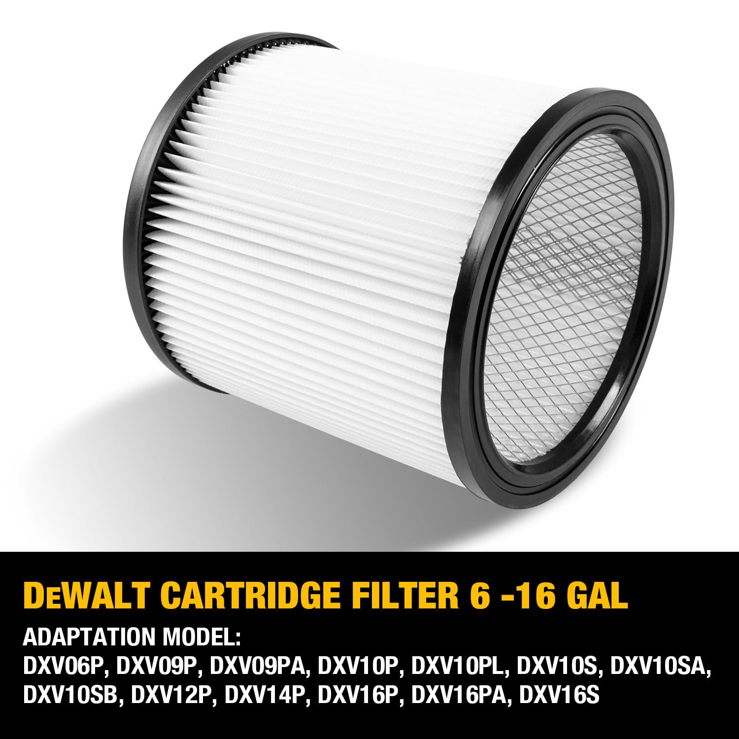 Dewalt Dxvc6910 Filtro De Cartucho - Regular 6-16 Galones Dewalt Dxvc6910 Filtro De Cartucho - Regular 6-16 Galones
