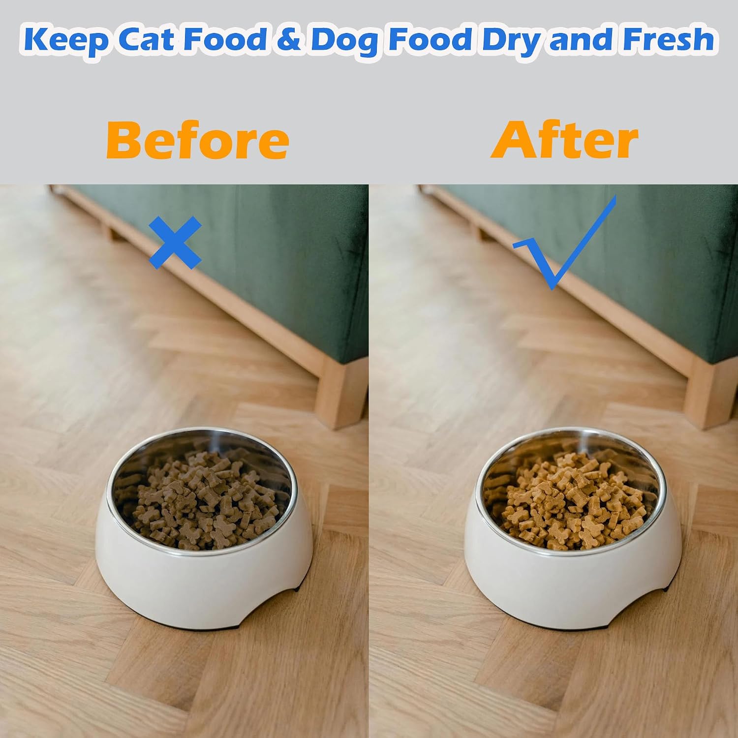 12 Pack Pet Food Desiccant Bags for PETLIBRO Automatic Cat & Dog Feeders image 4