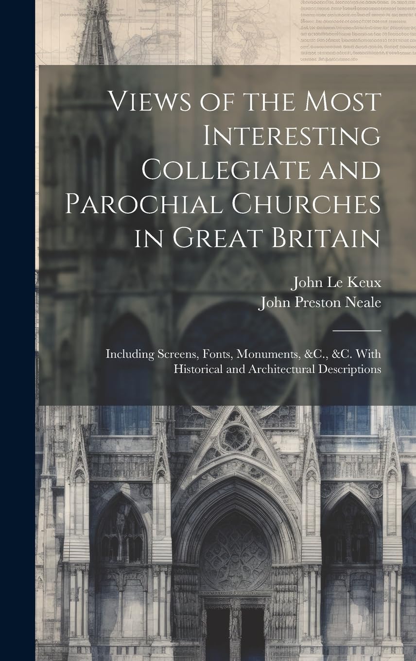 Churches in Great Britain : livre architecture église britannique et police monument