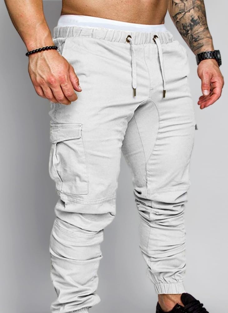Pantalon Thermique Hanes – Grand Homme 38-40 – Blanc – Longueur Cheville – Neuf