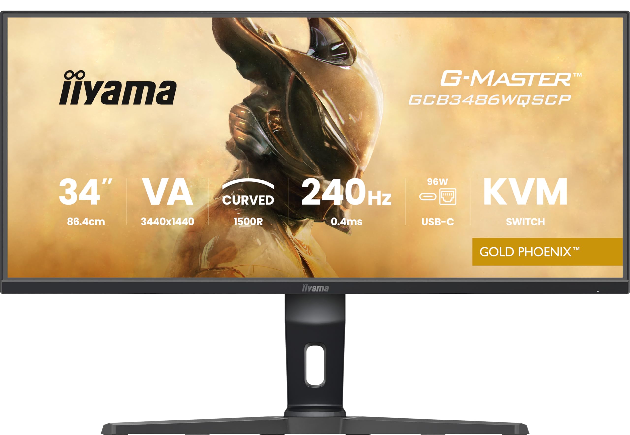 iiyama G-Master Monitor GCB3486WQSCP-B1 34