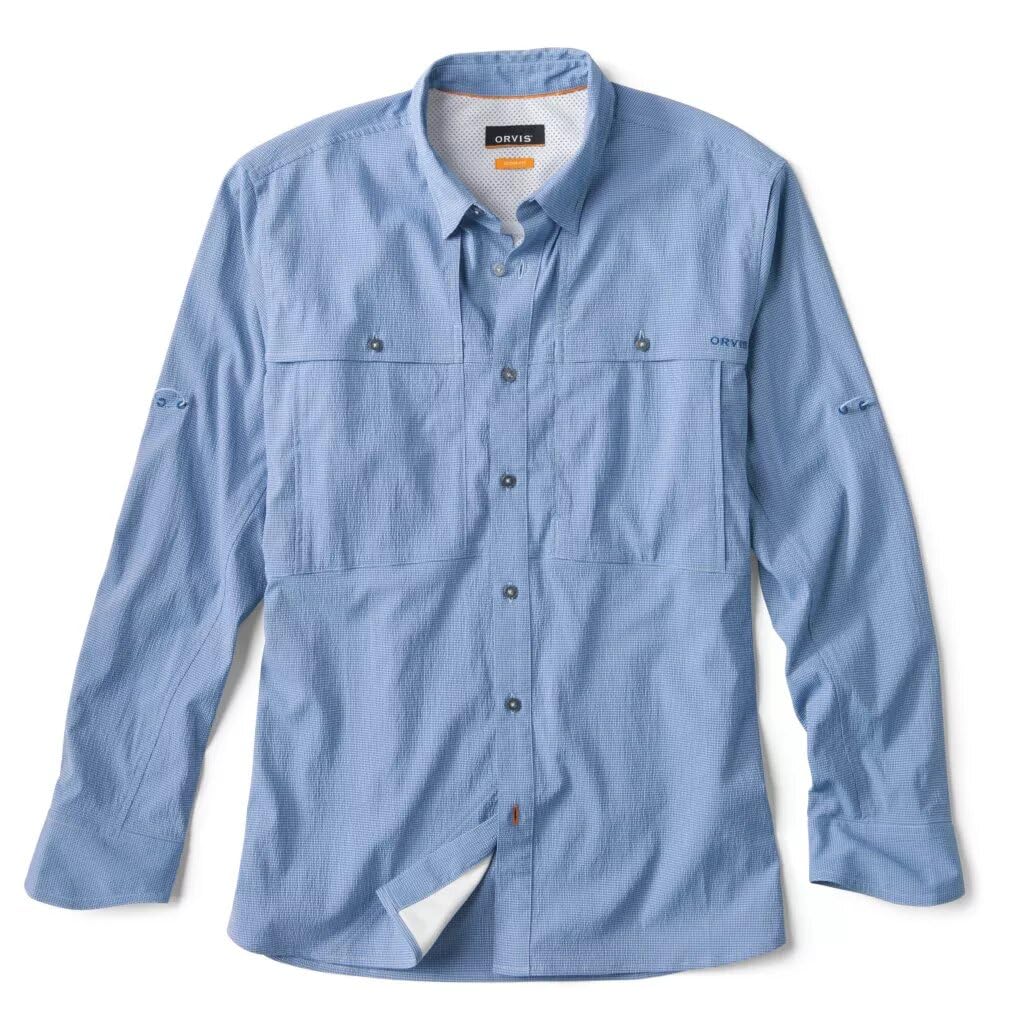Orvis Open Air Caster Long Sleeve Shirt for Men's Lightweight Breathable Ventilated Quick Dry Outdoor Performance Top