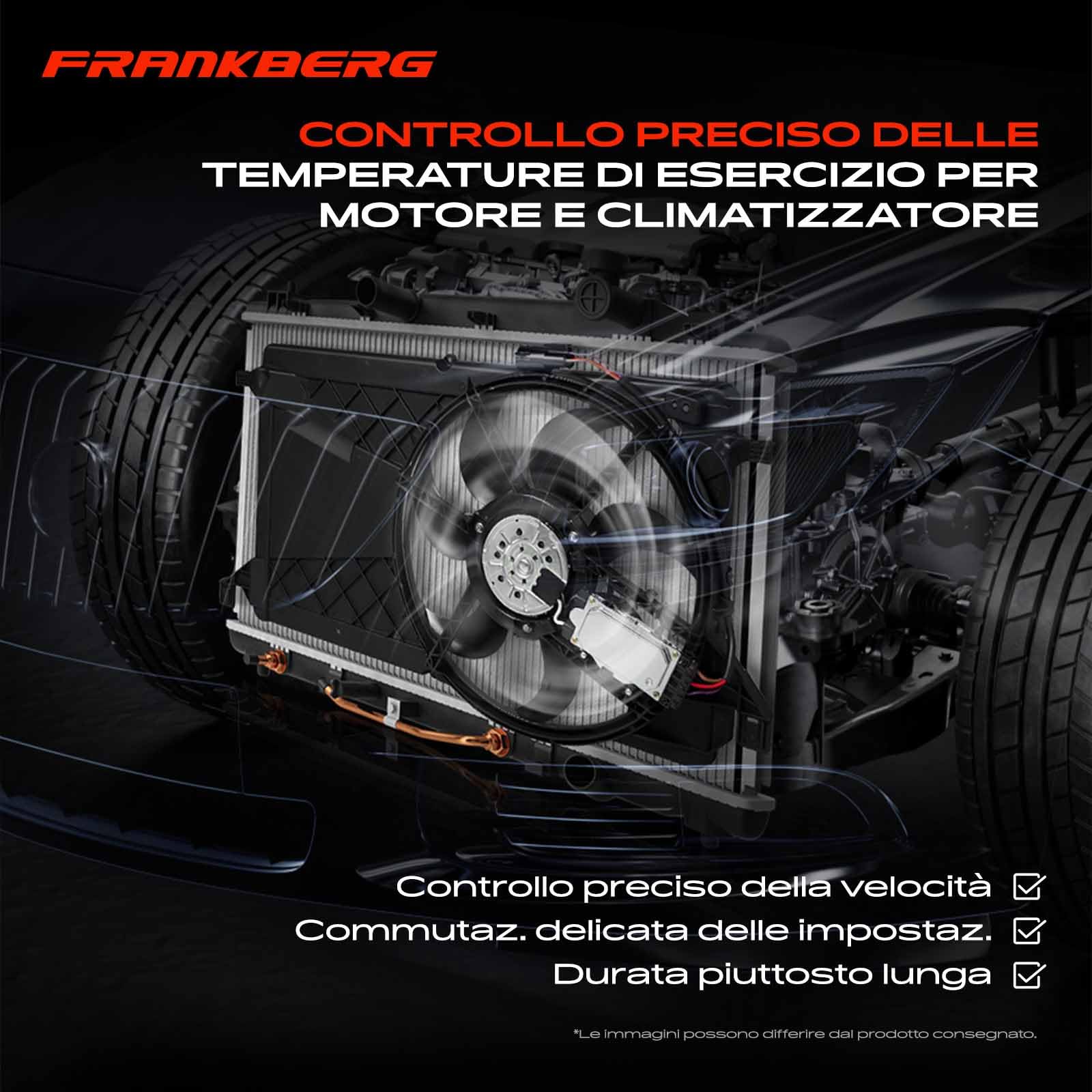 Frankberg Modulo di Controllo del Radiatore 4-Poli Compatibile con Focus III