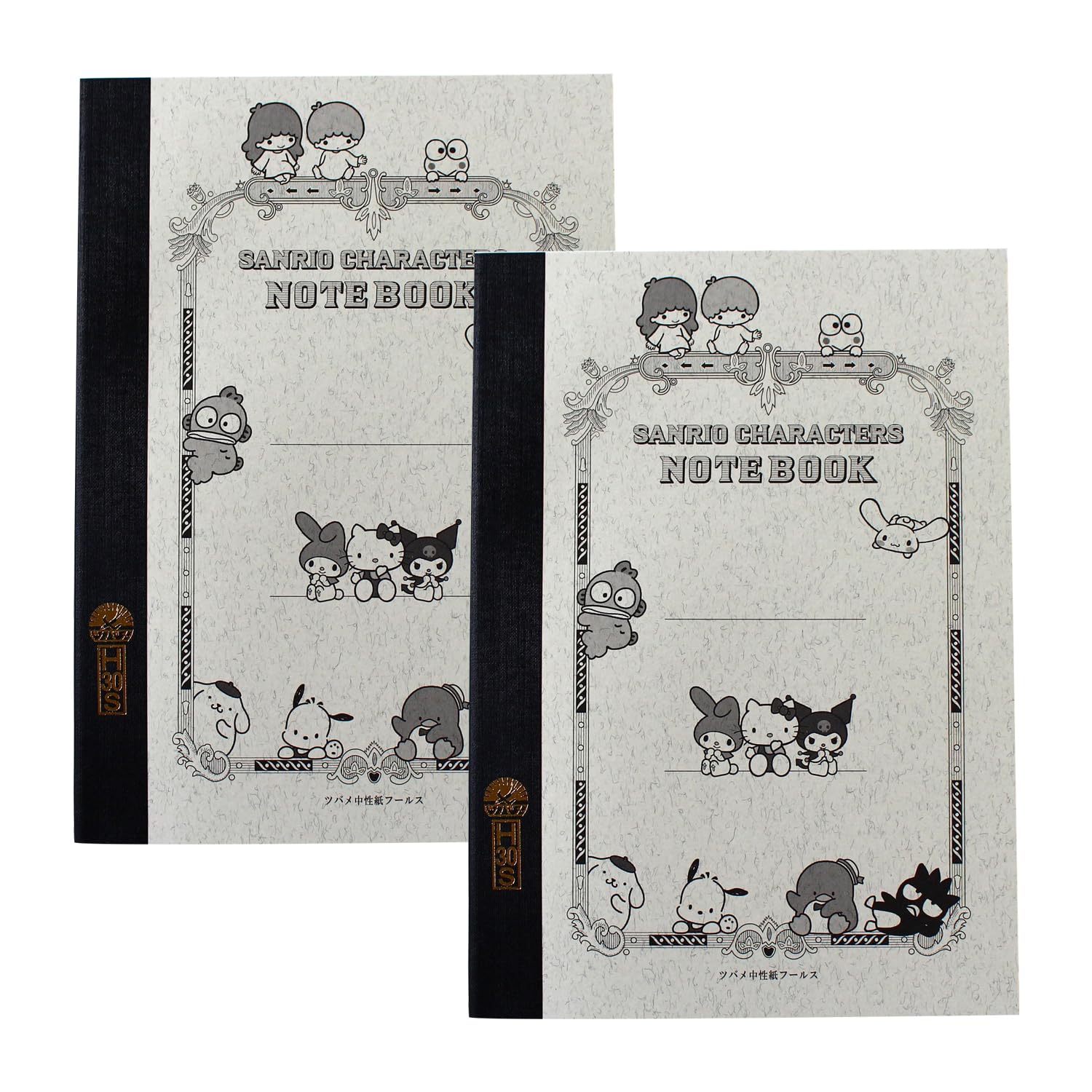Amazon.co.jp: ツバメノート ノート A5 方眼 サンリオキャラクターズ 2