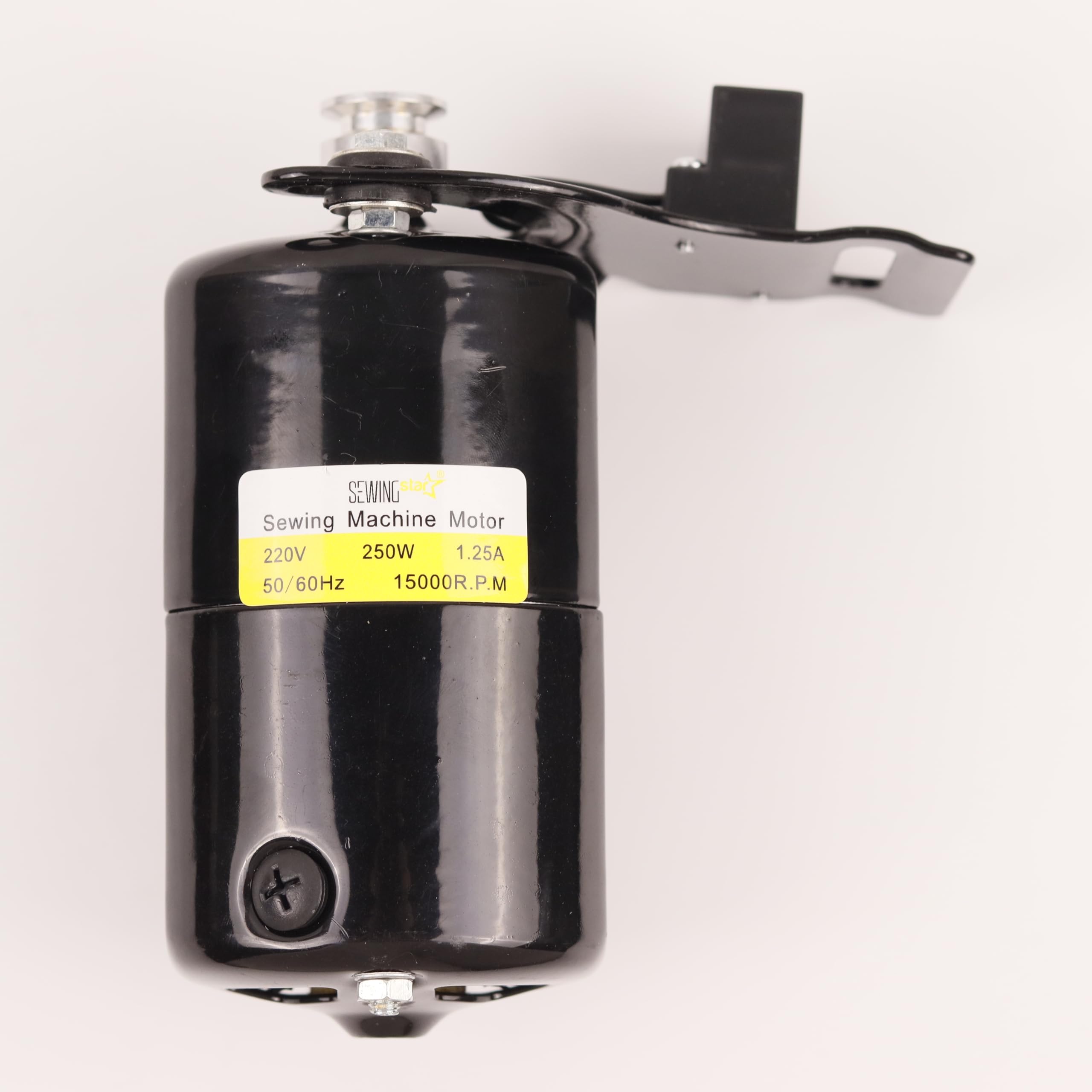 Motore per macchina da cucire, 250 W, 10000 giri/min, rotazione in senso antiorario con controller a pedale, cintura e accessori da cucito compatibile con varie marche di macchine da cucire domestiche