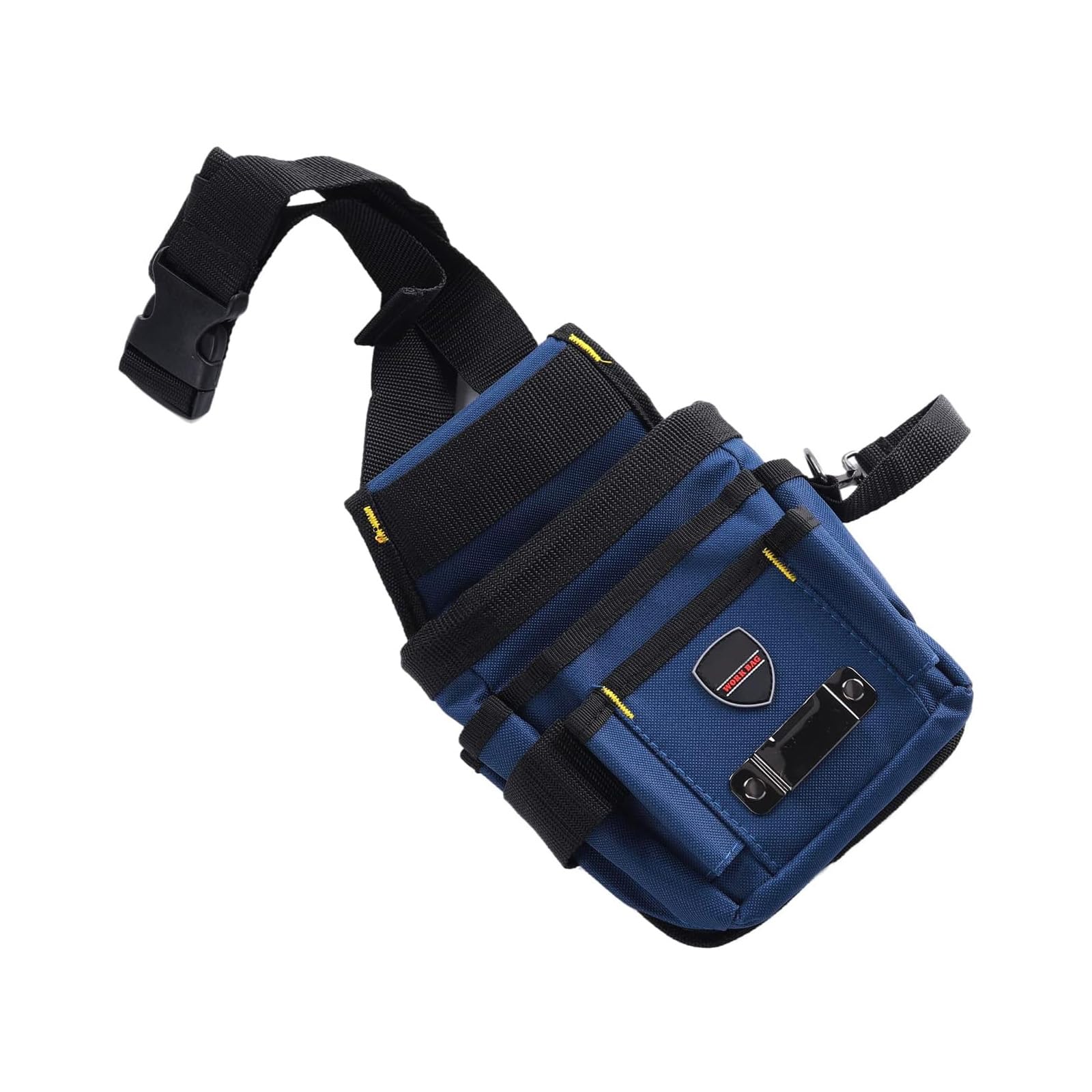 Utoolmart Professional Tool Pouch,Oxford Canvas Tool Pockets, Heavy Duty Tool Organizer,Fully Adjustable Work Belt,Waterproof,Protective Work Bag