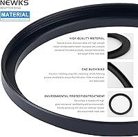 Vista 2 de Adaptador de lente de 2.283 in a lente de cámara de 1.693 in, anillo adaptador de anillo reductor de filtro de 2.283 in a 1.693 in, compatible