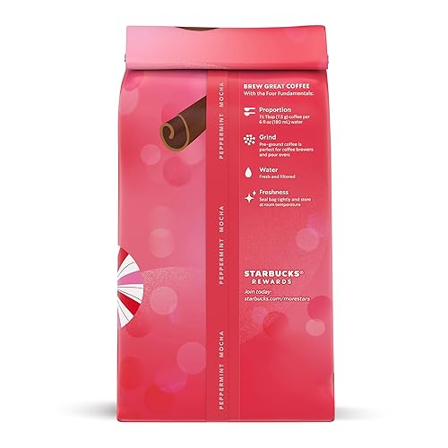 Vista 189 de Starbucks Pike Place Roast - Café molido con tostado medio, 100 % Arábica, 1 bolsa (28 onzas)