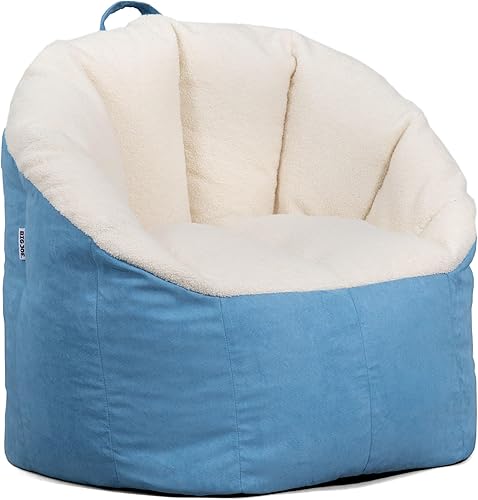 Miniatura 153 de Big Joe Milano Outdoor - Puf para exteriores, color blanco marino Cuero Montana Negro,Smartmax negro,Caribou,Carmel Montana Cuero,Blazer de