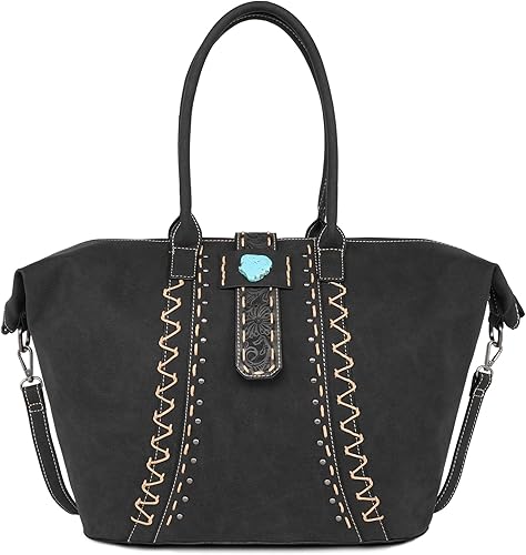 Miniatura 2 de Montana West - Carteras y bolsas cruzadas de manopara hombro con bolsillo oculto para arma, de mujer, a la moda