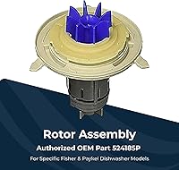 Vista 2 de Fisher & Paykel 524185P Rotor Assembly Replacement Rotor Dishwasher Parts, Dishdrawer Model Motor Rotor Kit