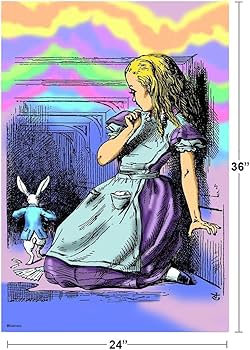 Amazon.com: Large Alice In Hall Wonderland Through the Looking