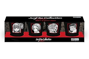 ABYSTYLE Junji Ito 4 Shot Glasses: Twisted Terrors for Anime Enthusiasts