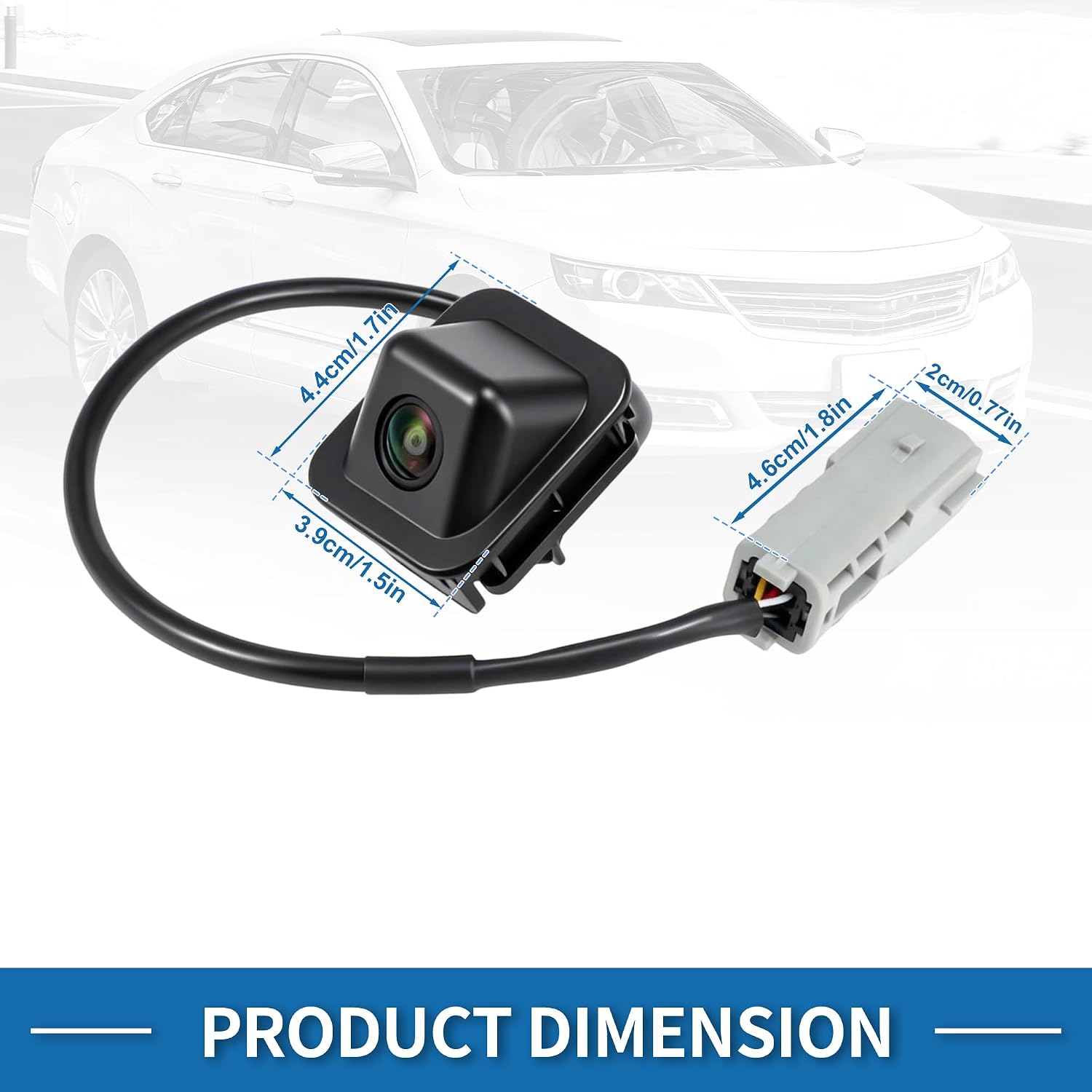 Rear View Camera for Chevrolet Impala 2014-2020 Sedan Park Assist Backup Reverse Camera Replace No.23323779/22740367/590-110/GM1960113