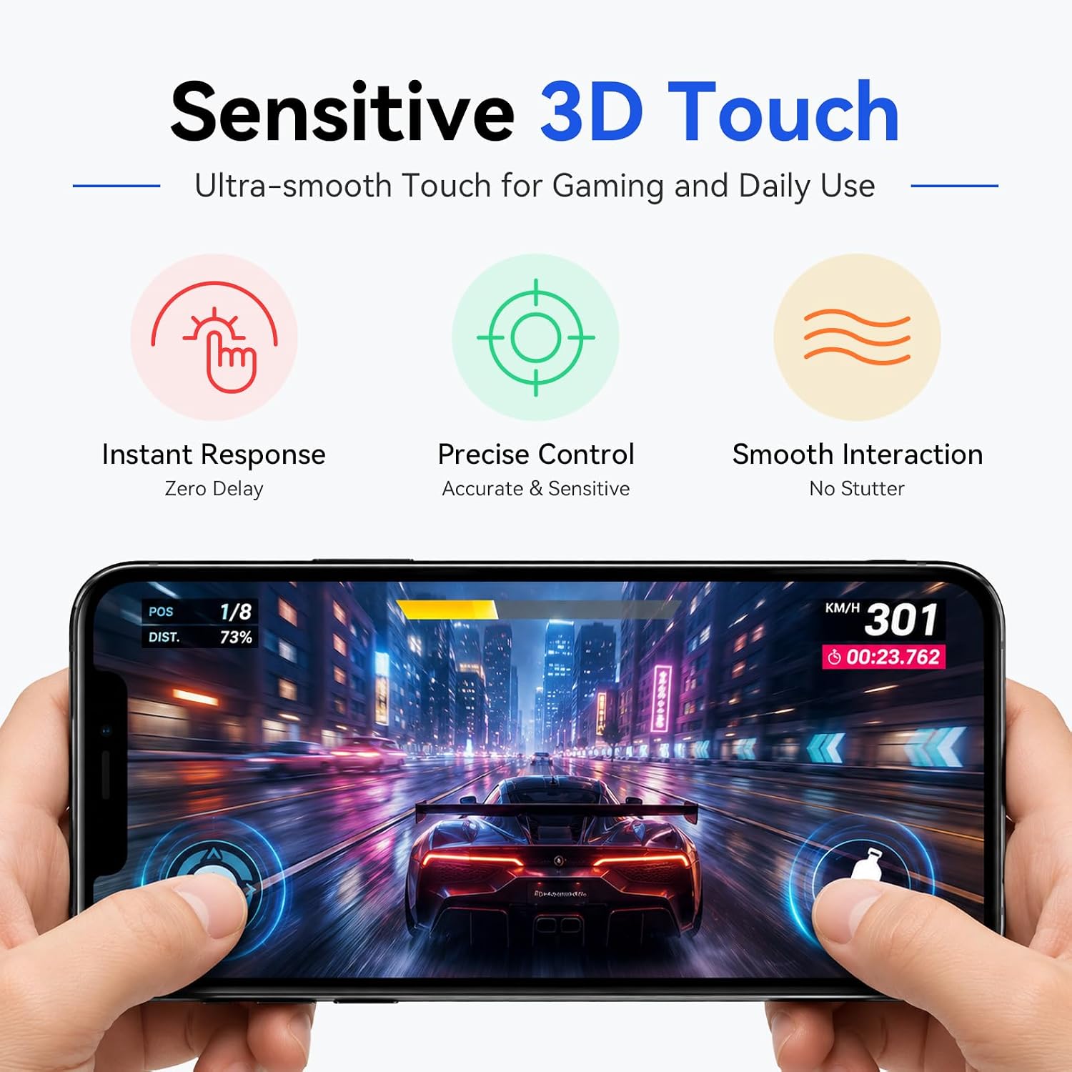 for iPhone 11 Screen Replacement 6.1" HD Display Assembly with Repair Tool Kit, High Brightness & Sensitive Touch Screen, for Cracked Screen and Black Screen Repair image 5