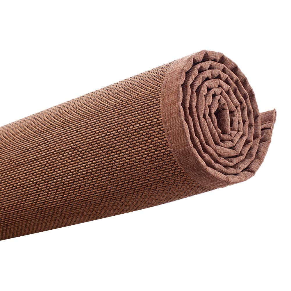 Tapis de fenêtre en baie style bambou au design personnalisable