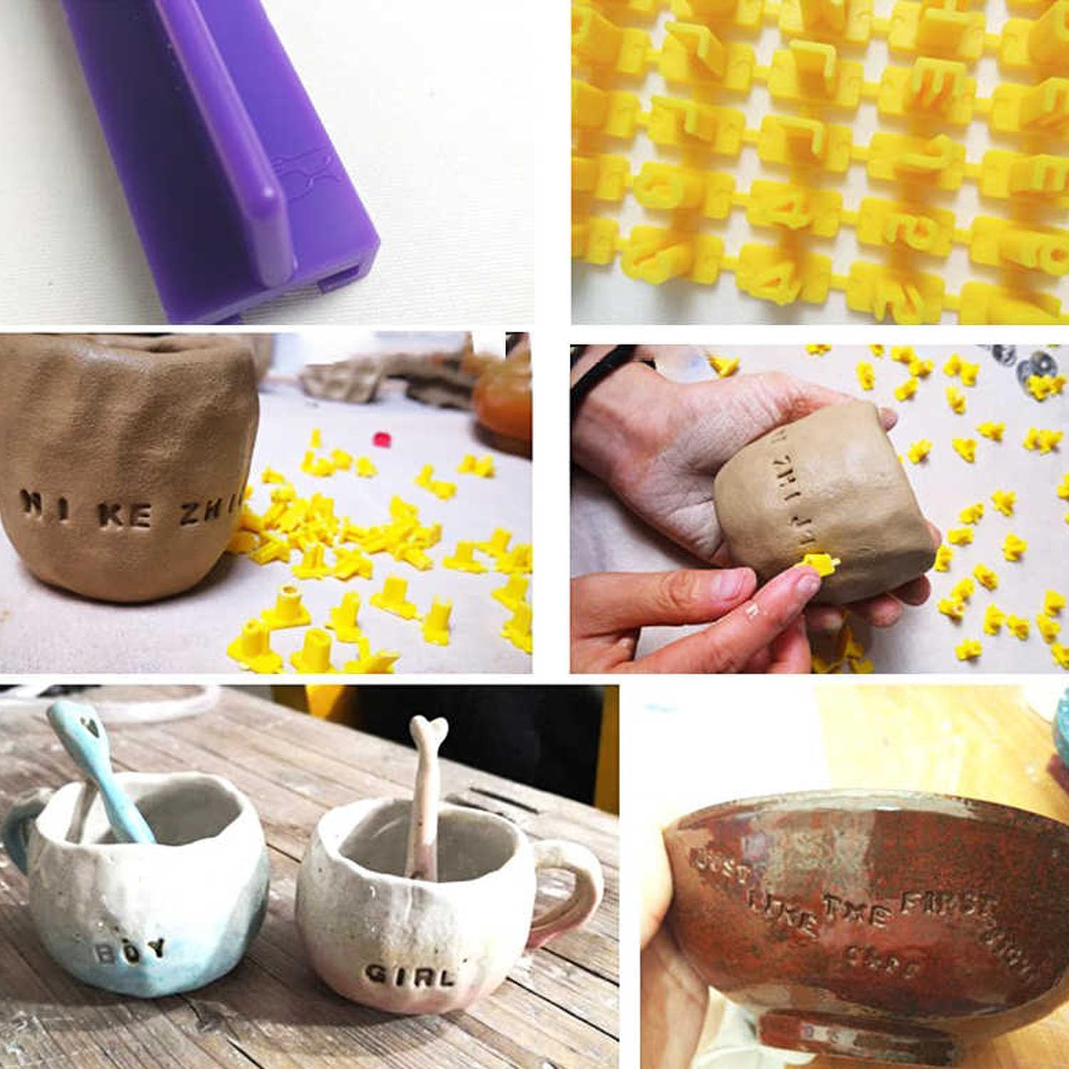 Elektrische Mini-Töpferscheibe für Anfänger - Stufenlos verstellbar mit Fußpedal, abnehmbarem Design & komplettem Set. Inkl. Werkzeugen für DIY-Keramik, Kinder & Erwachsene,Gray