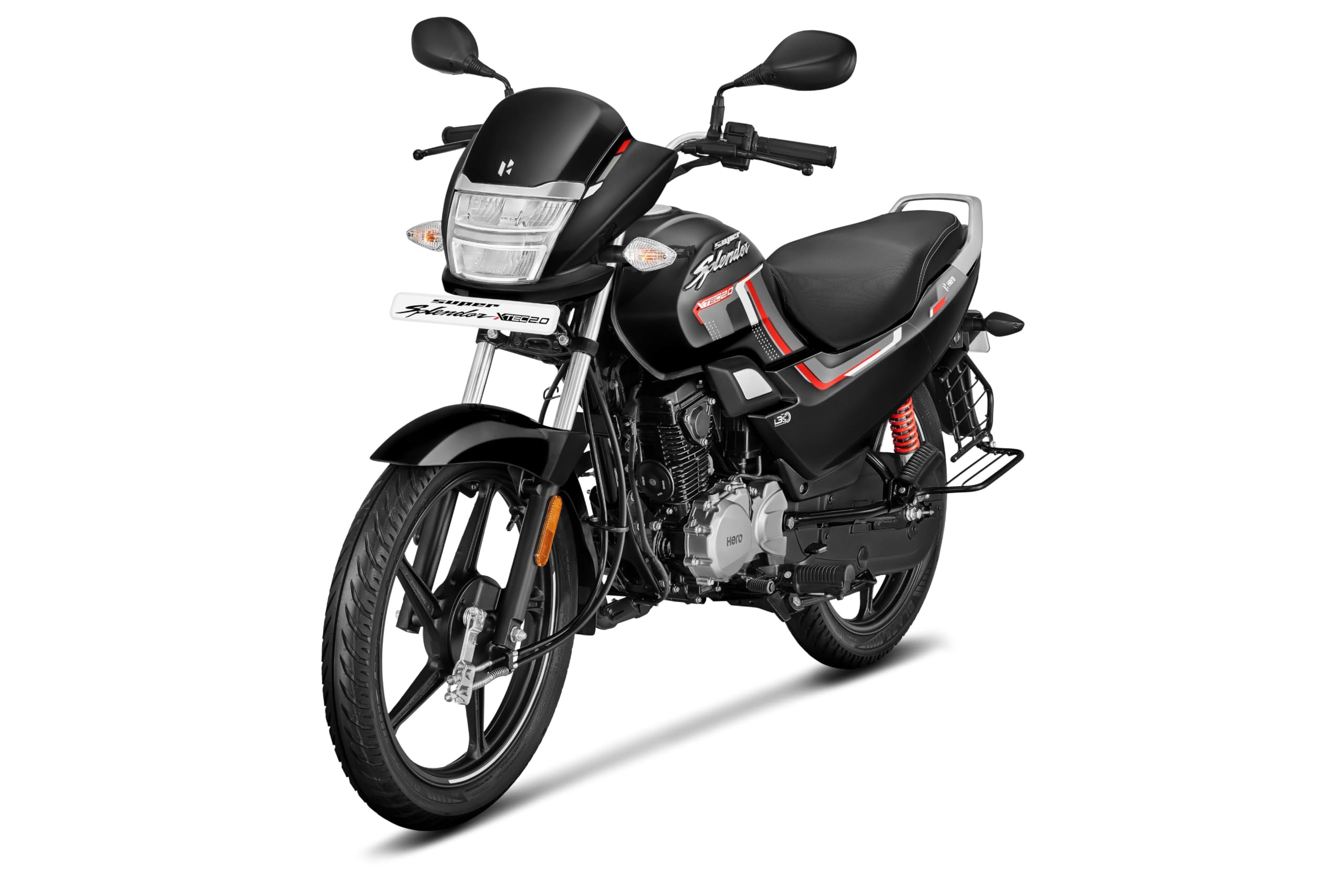 Hero MotoCorp Super Splendor XTEC 2.0 Drum Glossy Black Booking for Ex-Showroom Price-image-11