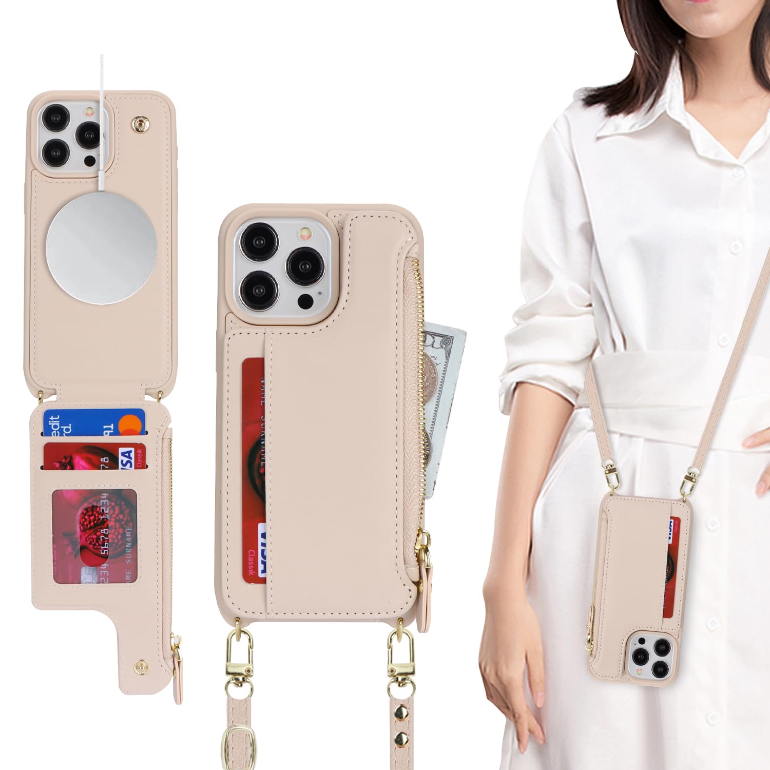 SailorTech for iPhone 12 Pro Max Case with Credit Card Holder magsafe