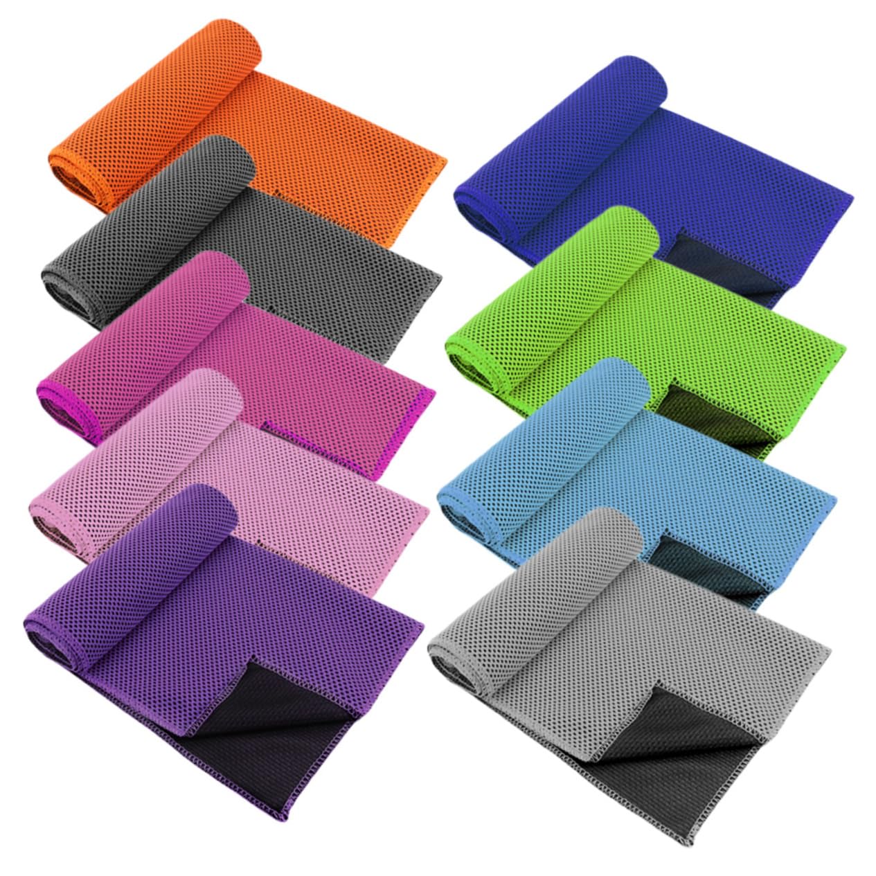 Serviette de natation pour sport et voyage pack de 9 pièces pratiques pour bouger