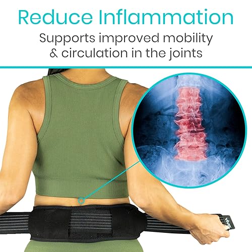 Miniatura 8 de Vive Sacroiliac SI - Cinturón de cadera para articulaciones para mujeres y hombres, soporte de espalda baja para ciática, nervio sacro, suelo