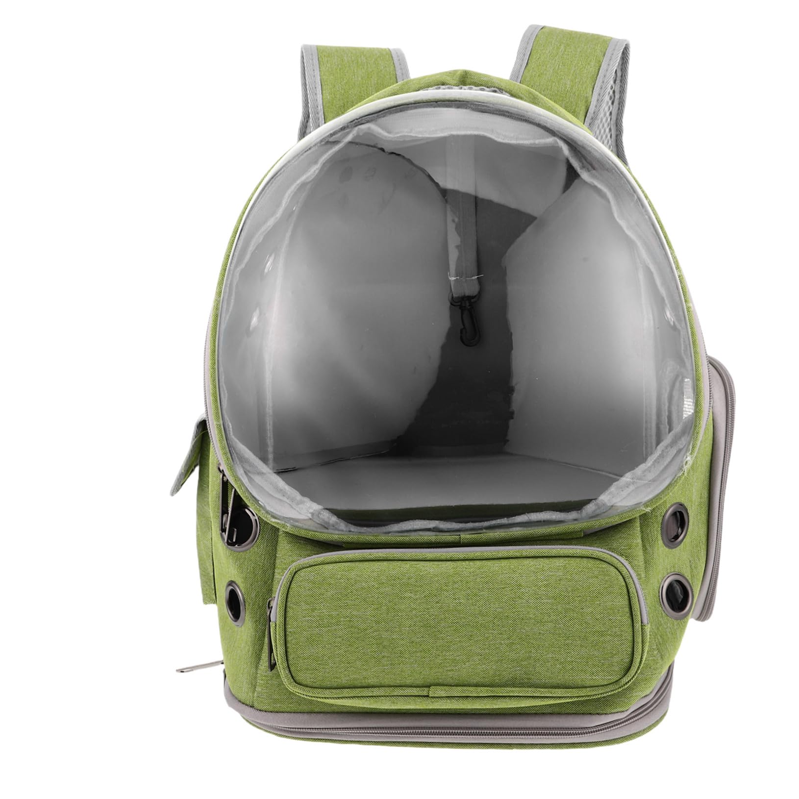TOYANDONA Mochila Cápsula Espacial Transparente para Mascotas Bolsa de Transporte Plegable para Gatos y Perros Pequeños para Paseos y Viajes al Aire