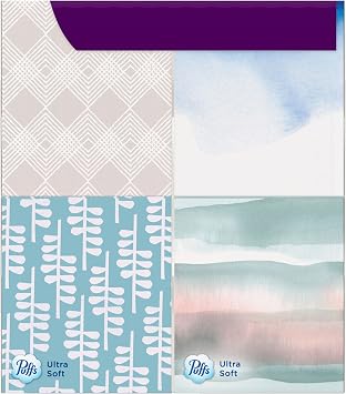 Puffs 2675854 Ultra Soft & Strong Standard Facial Tissues 2-Ply 56 Sheets/Box