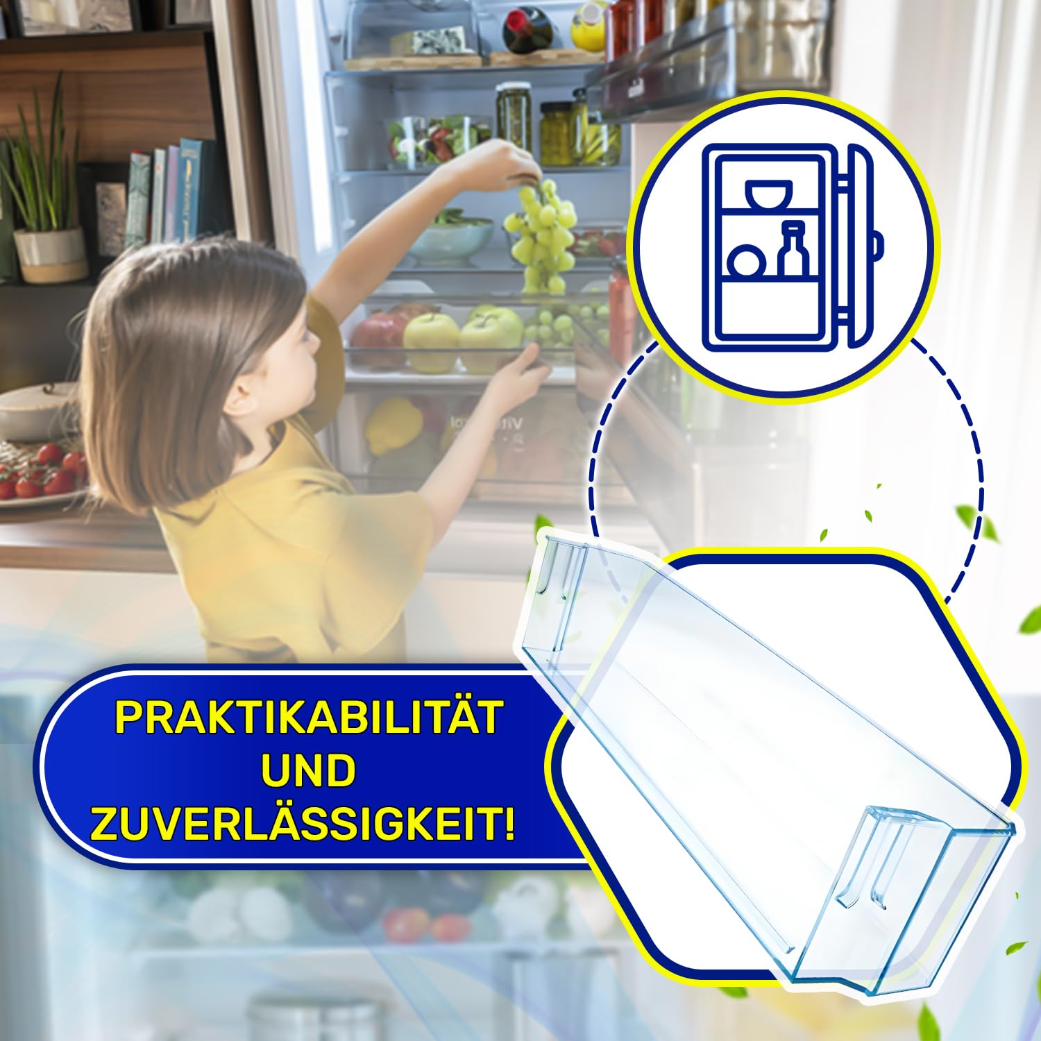 Kühlschrank Flaschenhalter 432x85 mm mit dem Originalcode 1022439 1033020 für Amica - Garantie 10 Jahre - MONTERAL