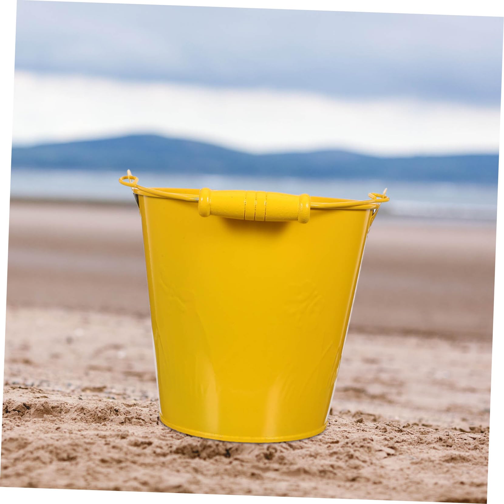 4 Secchielli Spiaggia per Colorati Mini Secchi per Sabbia Leggeri e Resistenti Giocattolo per Spiaggia e Giardino Ragazzi e Ragazze