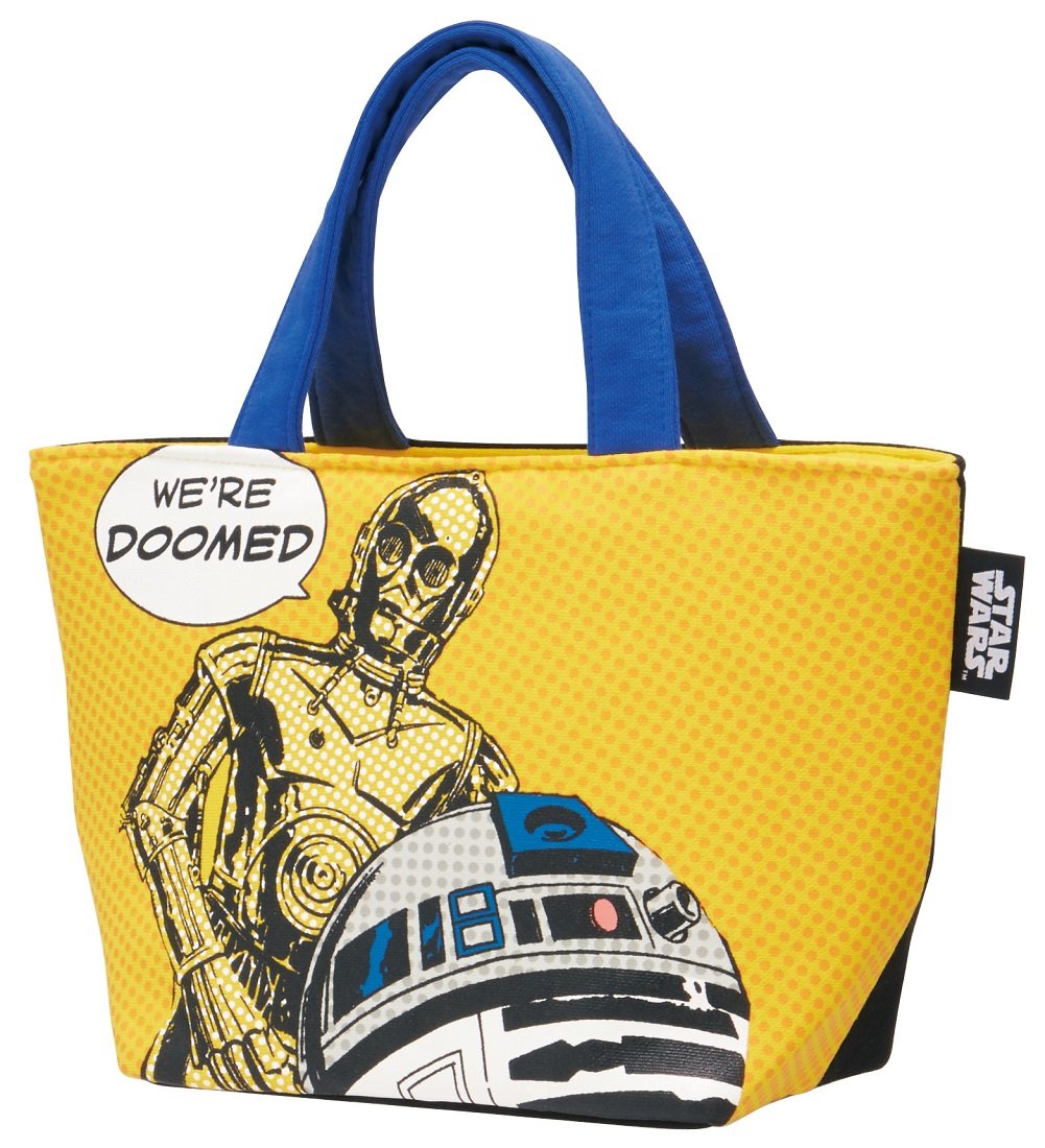 Sac déjeuner Star Wars R2-D2 C3PO Skater KNB1 en tissu isolant absorbant