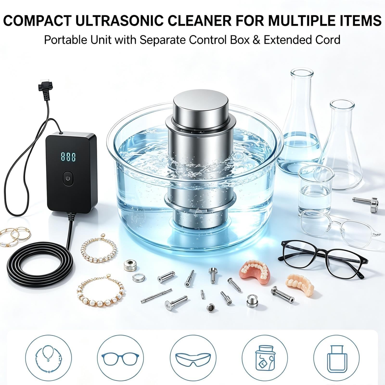 Limpiador Ultrasónico De 110 V/220 V For Uso Doméstico