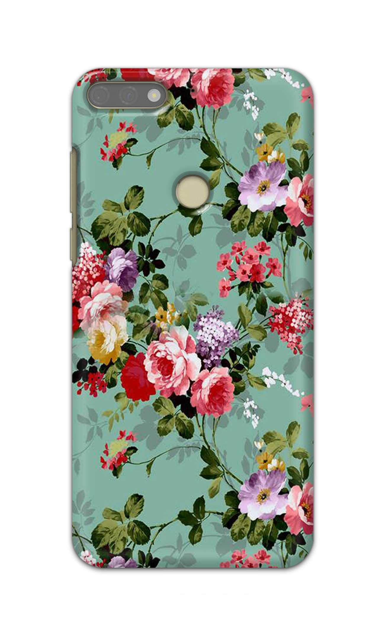PRINTFIDAA® Printed Hard Back Cover for Huawei Nova 2 Lite Back Cover (Floral -G1) -100724(V)