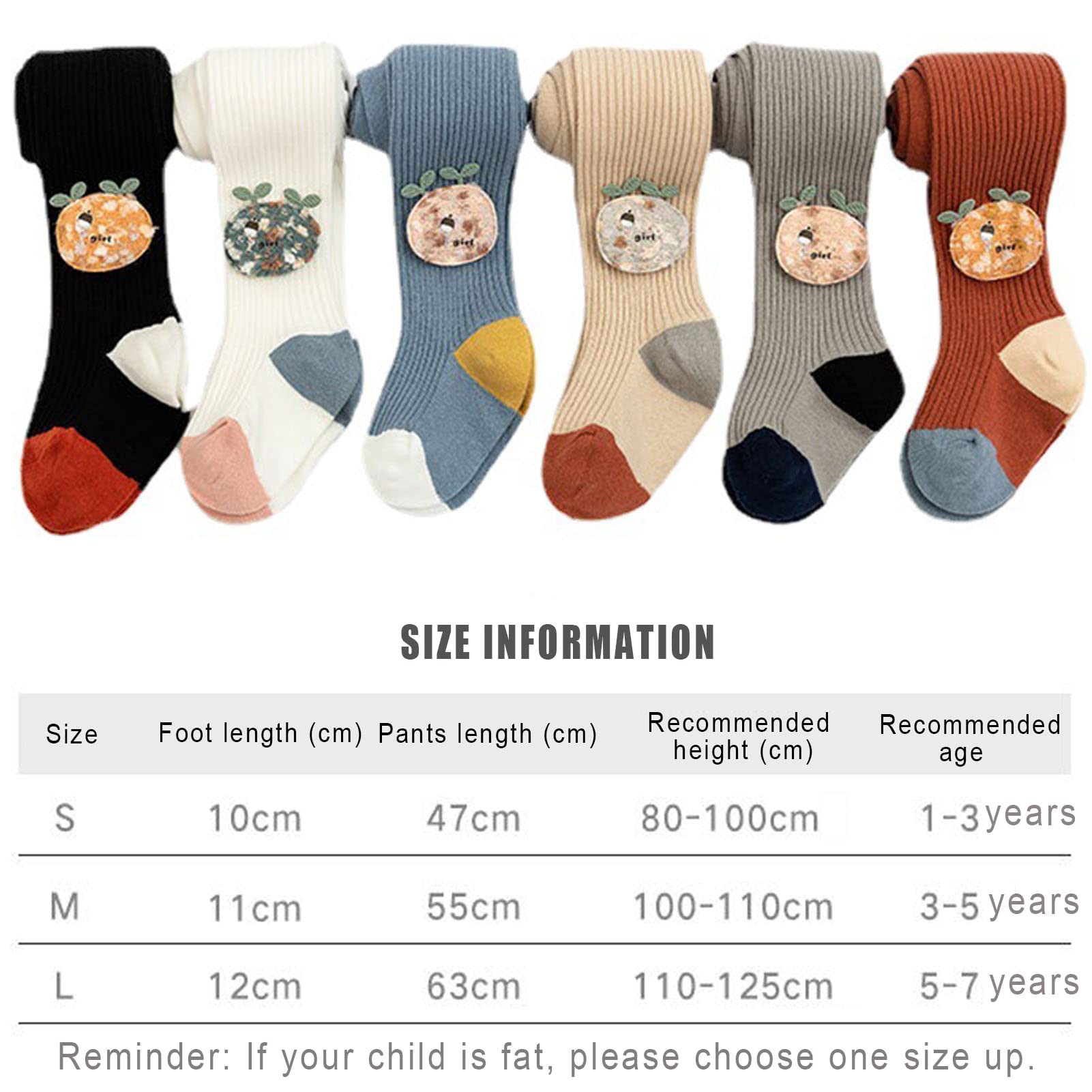 Mallas De Algodón Para Niña, Medias De Pantimedias Con Legging Para Niños, Punto Acogedor Pantys Con Patrón Lindo, Respirable Primavera Otoño Medias Para 1-7 Años
